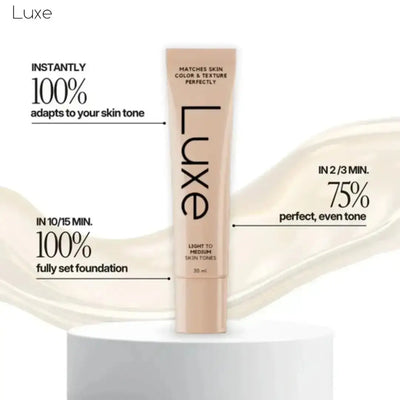 Luxe Foundation | Built For Uneven Redness & Skin Tone Luxe Research US
