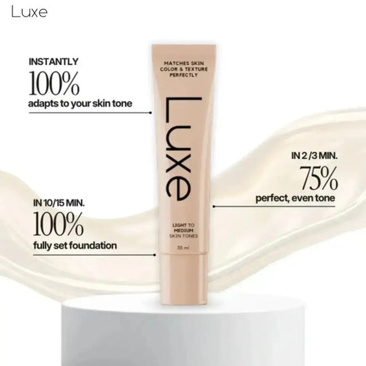 Luxe Foundation | Built For Uneven Redness & Skin Tone Luxe Research US