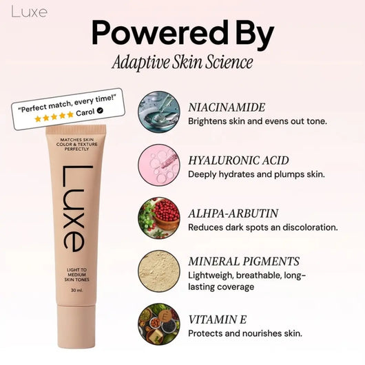 BFCM 50% OFF - Color Changing Foundation Luxe Research US